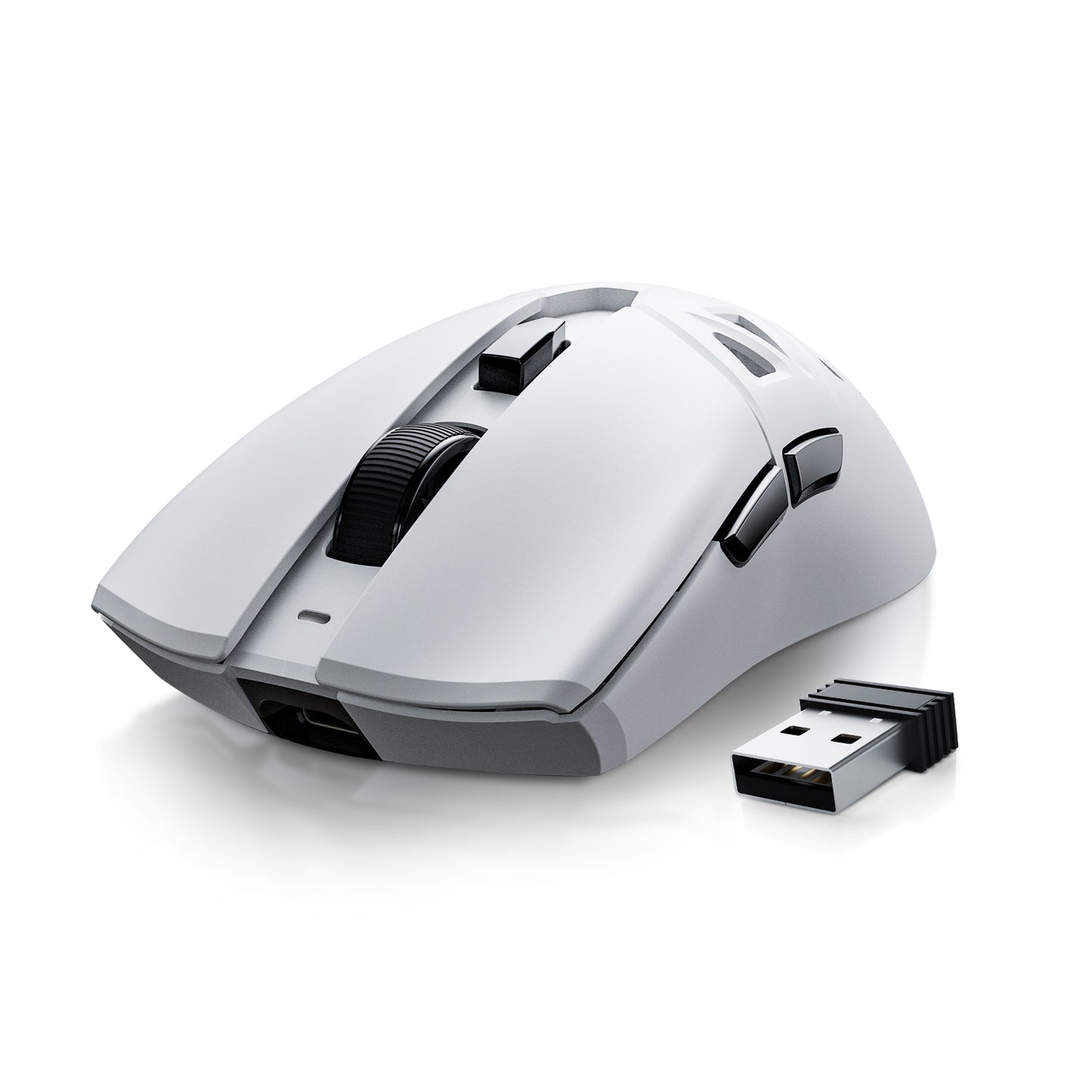 RAWM SL01-C PAW3311 Wireless Hollow Gaming Mouse 12000DPI 60g 6 Programmable Buttons