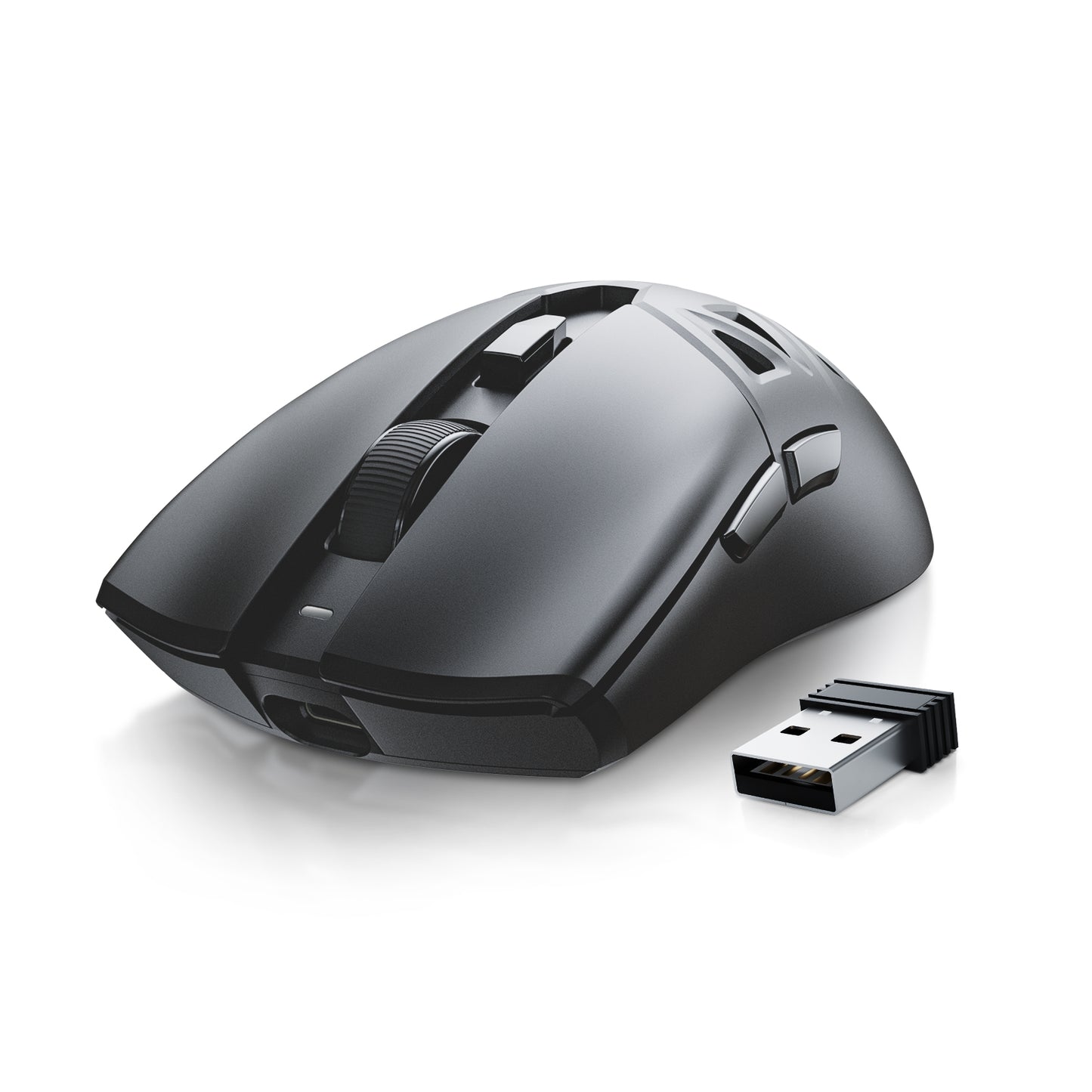 RAWM SL01-C PAW3311 Wireless Hollow Gaming Mouse 12000DPI 60g 6 Programmable Buttons