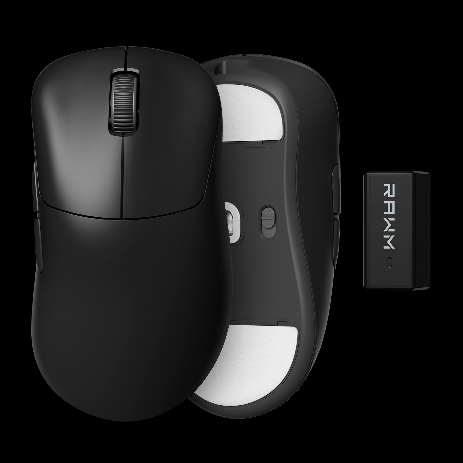 lightweight ergonomic mouse for claw grip