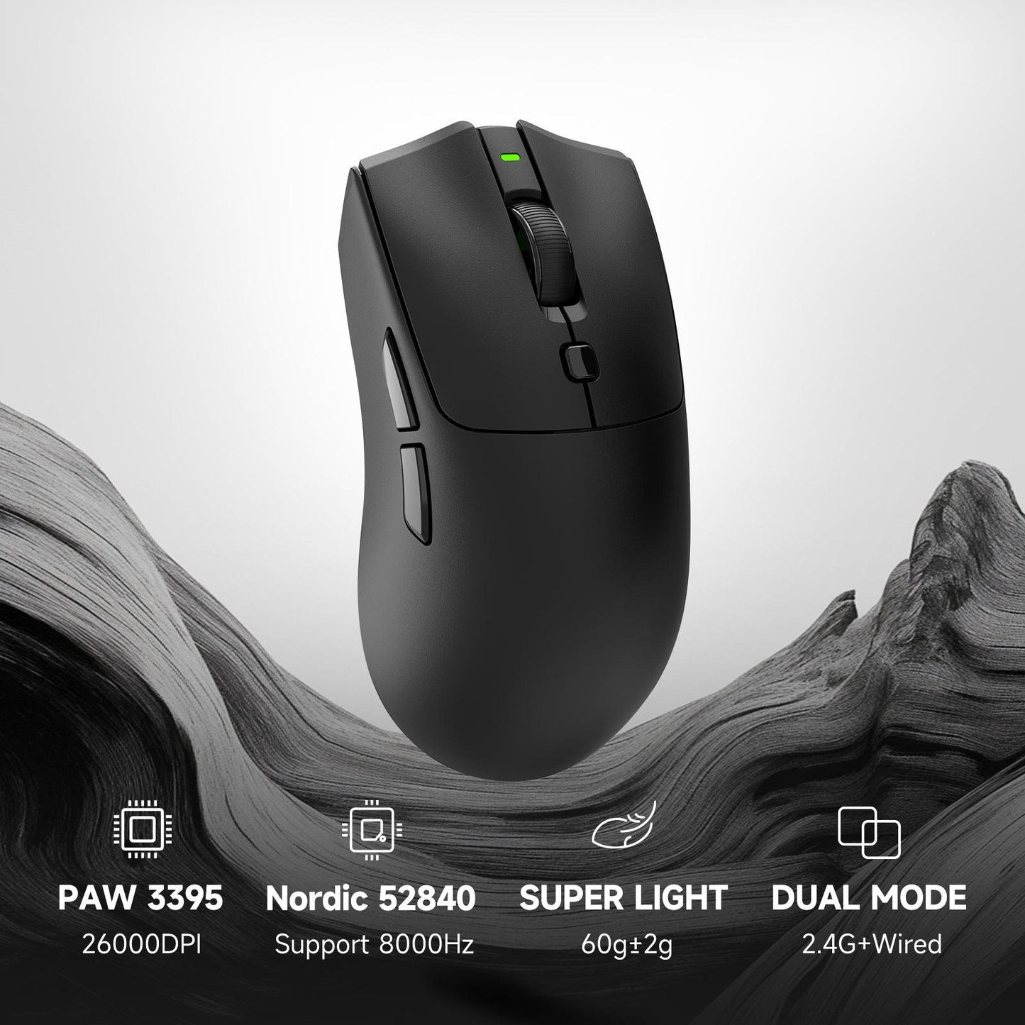 professional gaming mouse with precise tracking