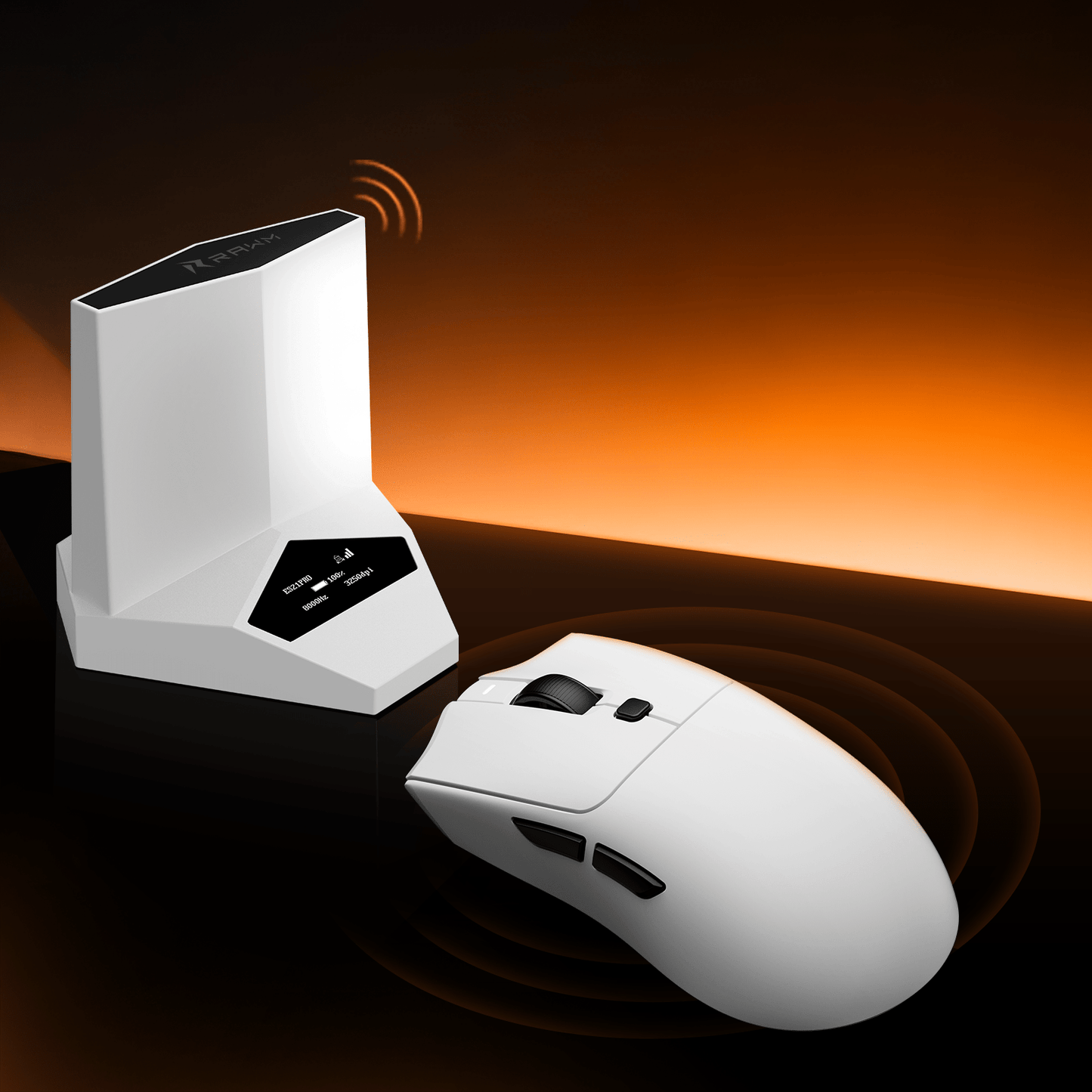 RAWM SH01PRO Gaming mouse with DH8 Hub 8K Receiver - RAWM GAMING