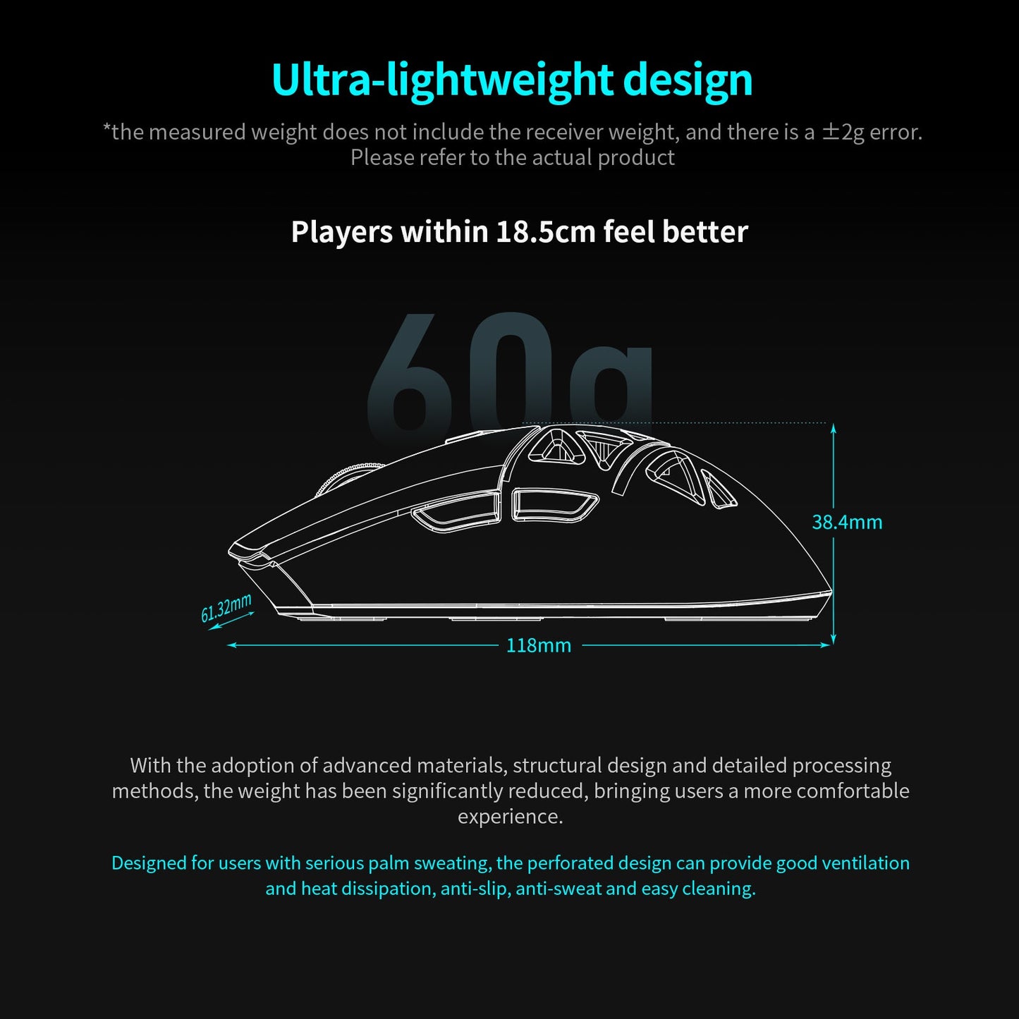 mouse with detachable usb-c cable