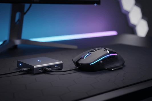 Can I use a gaming mouse with console adapter? - RAWM GAMING
