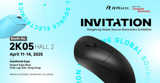 Dating with RAWM at HongKong Global Soucing Electronic Exhibition - RAWM GAMING