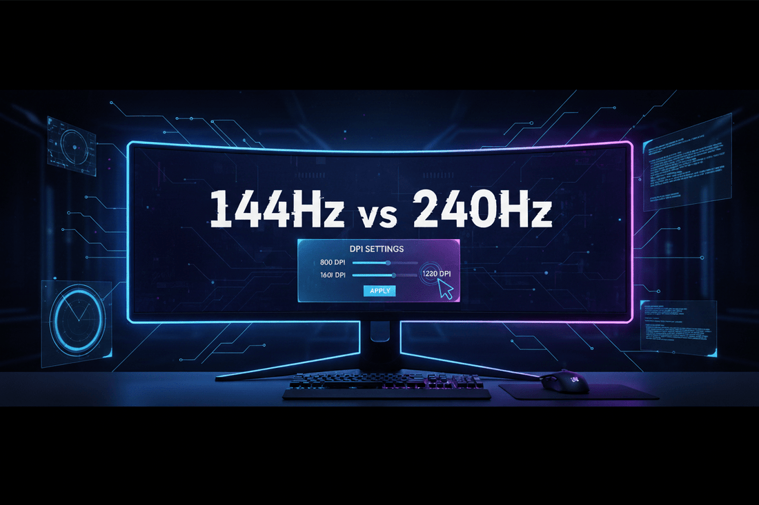 Do I need a specific DPI for 144Hz or 240Hz monitor? - RAWM GAMING