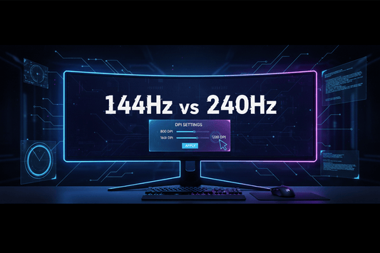 Do I need a specific DPI for 144Hz or 240Hz monitor? - RAWM GAMING