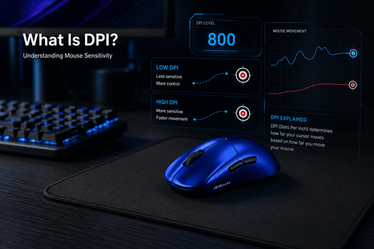 Gaming Mouse DPI Guide (2026): What DPI Is, Best Settings & How to Choose - RAWM GAMING