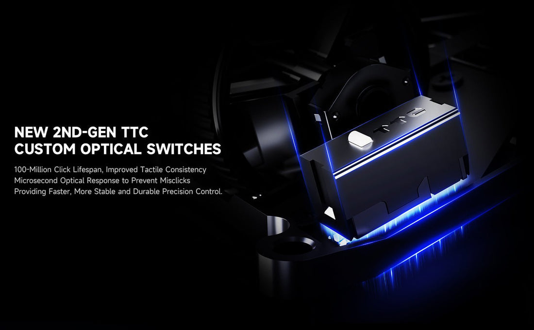 What are the differences between Omron, TTC, Huano and Kaih microswitches in gaming mice? - RAWM GAMING