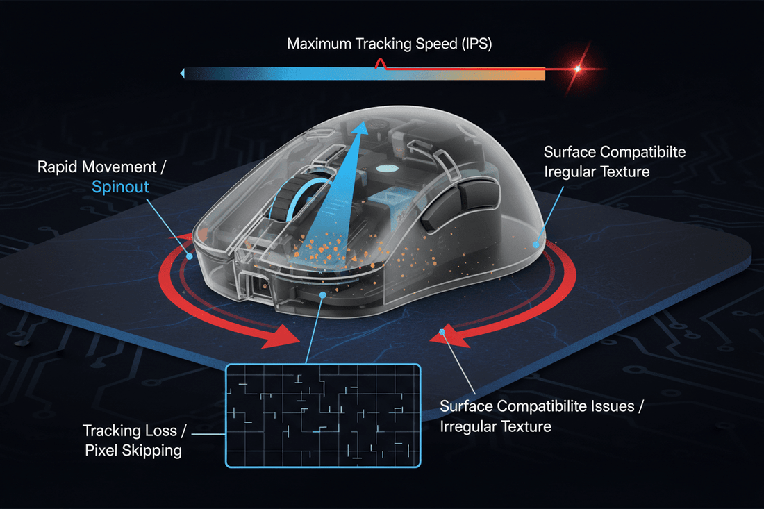 What causes mouse sensor spinouts? - RAWM GAMING