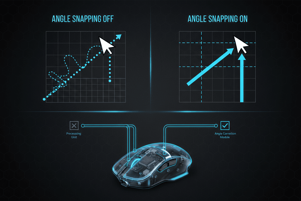 What is angle snapping in a mouse? – RAWM GAMING