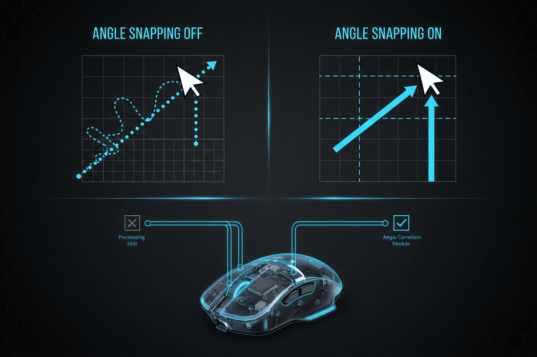 What is angle snapping in a mouse? - RAWM GAMING