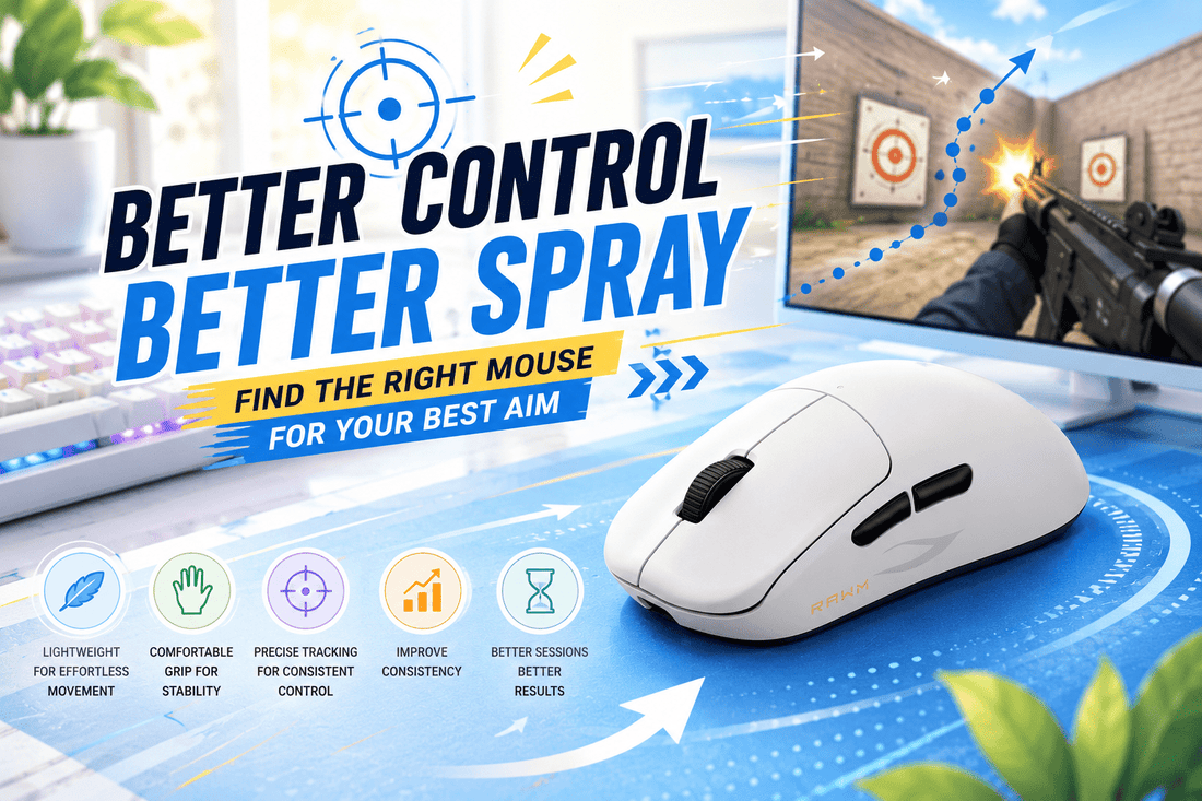 What mouse helps with spray control? - RAWM GAMING