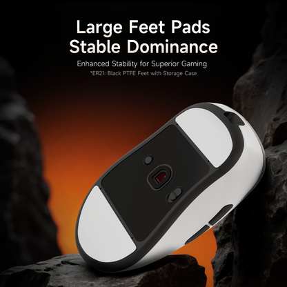 RAWM ER21PRO HyperSpeed Wireless Gaming Mouse Right-handed Ergonomics 49G Fast Optical Switches