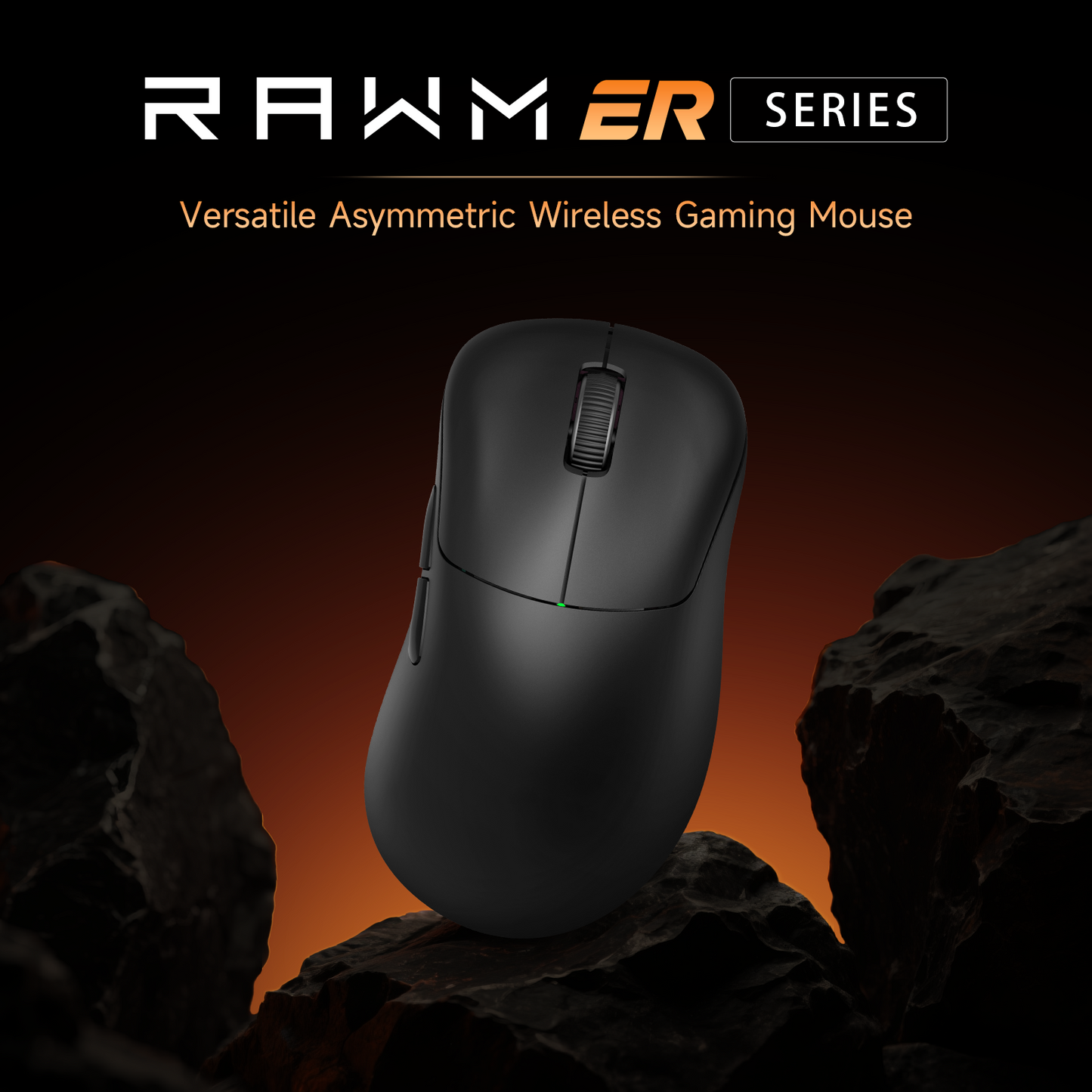 RAWM ER21PRO HyperSpeed Wireless Gaming Mouse Right-handed Ergonomics 49G Fast Optical Switches