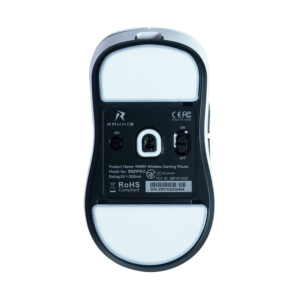 PTFE Mouse Feet for ES21PRO White | RAWM - RAWM GAMING