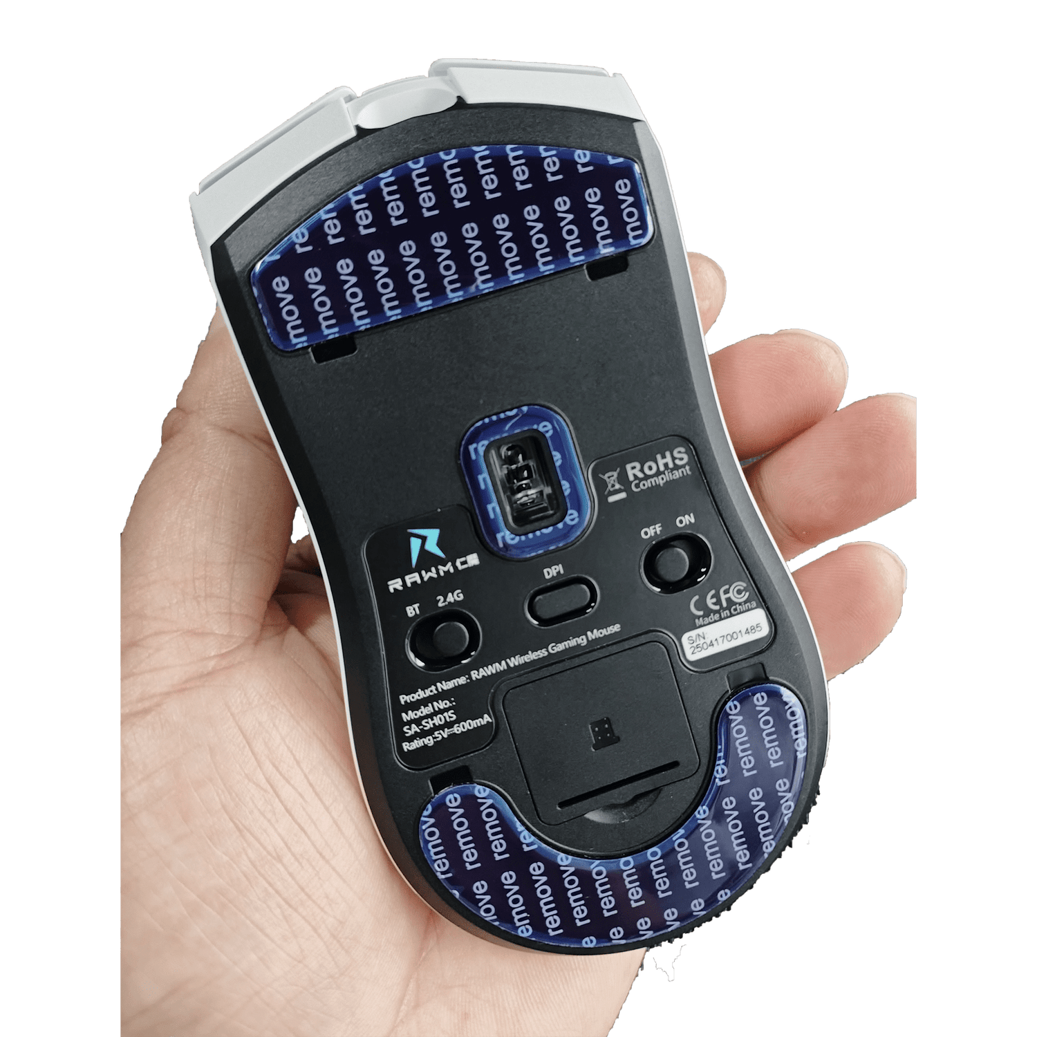 PTFE Mouse Feet for SH01 SH01PRO SH01S Black | RAWM - RAWM GAMING