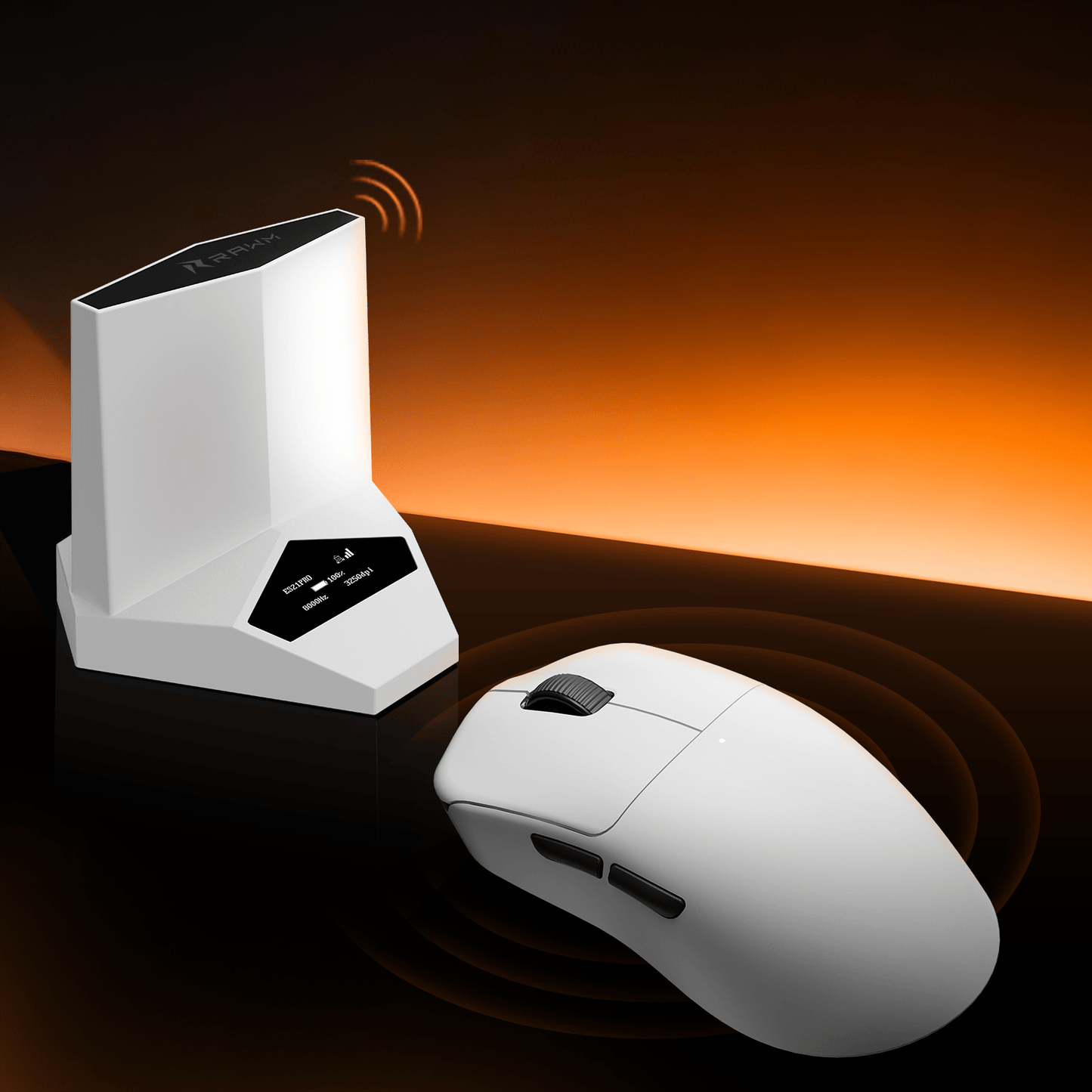 RAWM ES21PRO Gaming mouse with DH8 Hub 8K Receiver - RAWM GAMING