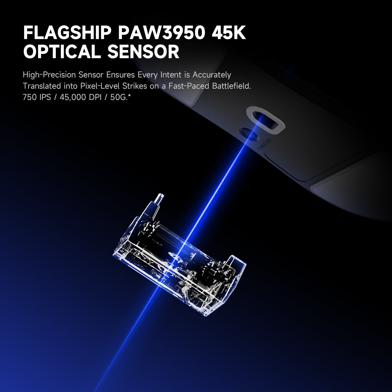 RAWM LEVIATHAN V4 Dual 8K 55g Lightweight Wireless Gaming Mouse for Fast Response PAW3950 Nordic nRF54L15 - RAWM GAMING