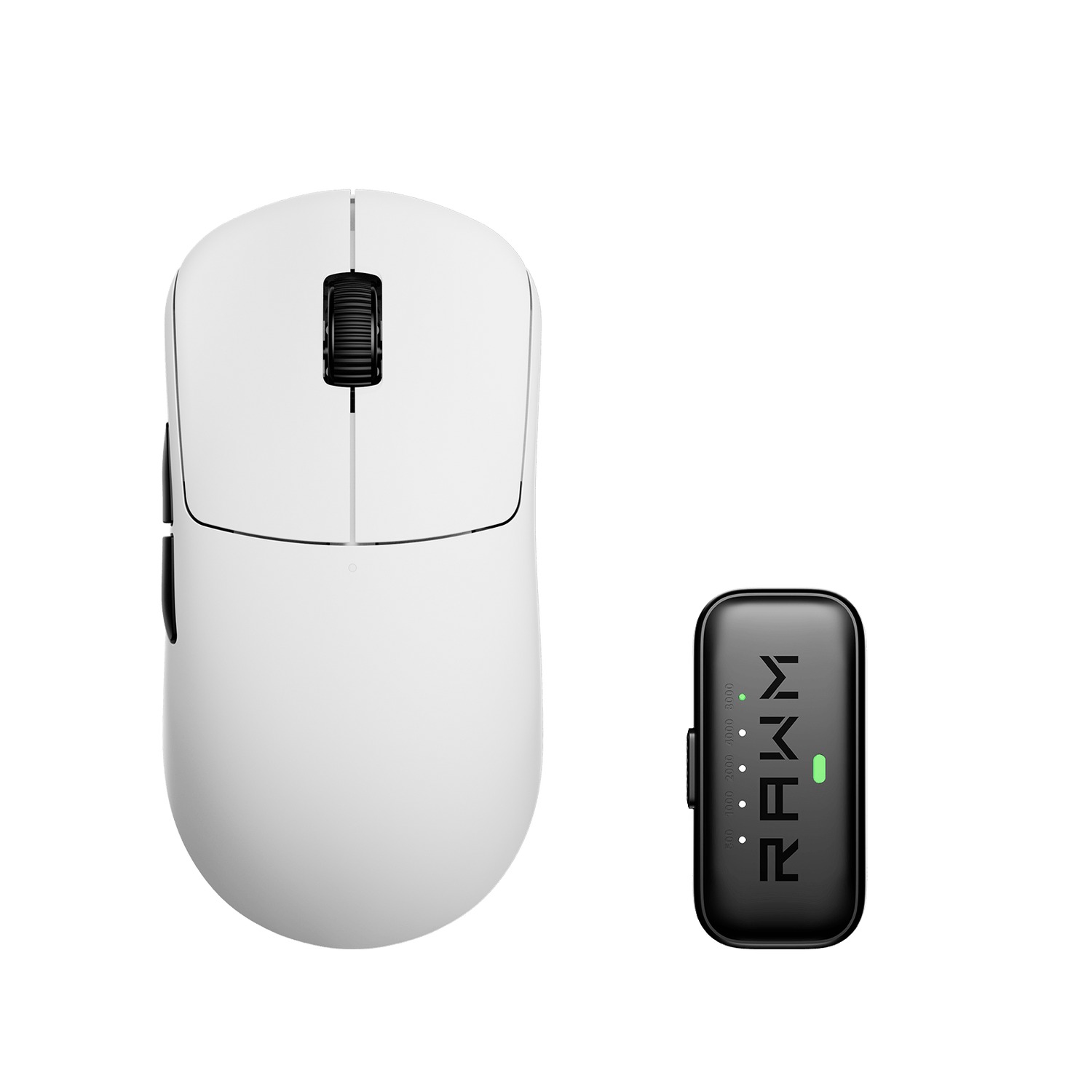 RAWM LEVIATHAN V4 Dual 8K 55g Lightweight Wireless Gaming Mouse for Fast Response PAW3950 Nordic nRF54L15 - RAWM GAMING