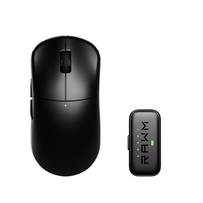 RAWM LEVIATHAN V4 Dual 8K 55g Lightweight Wireless Gaming Mouse for Fast Response PAW3950 Nordic nRF54L15 - RAWM GAMING