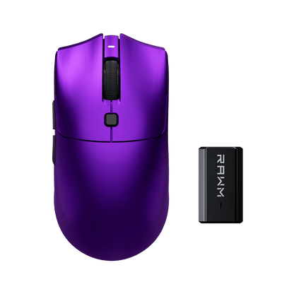RAWM MH01 Wireless 8K Gaming Mouse for FPS games PAW 3395 Hot - swapple Design - RAWM GAMING