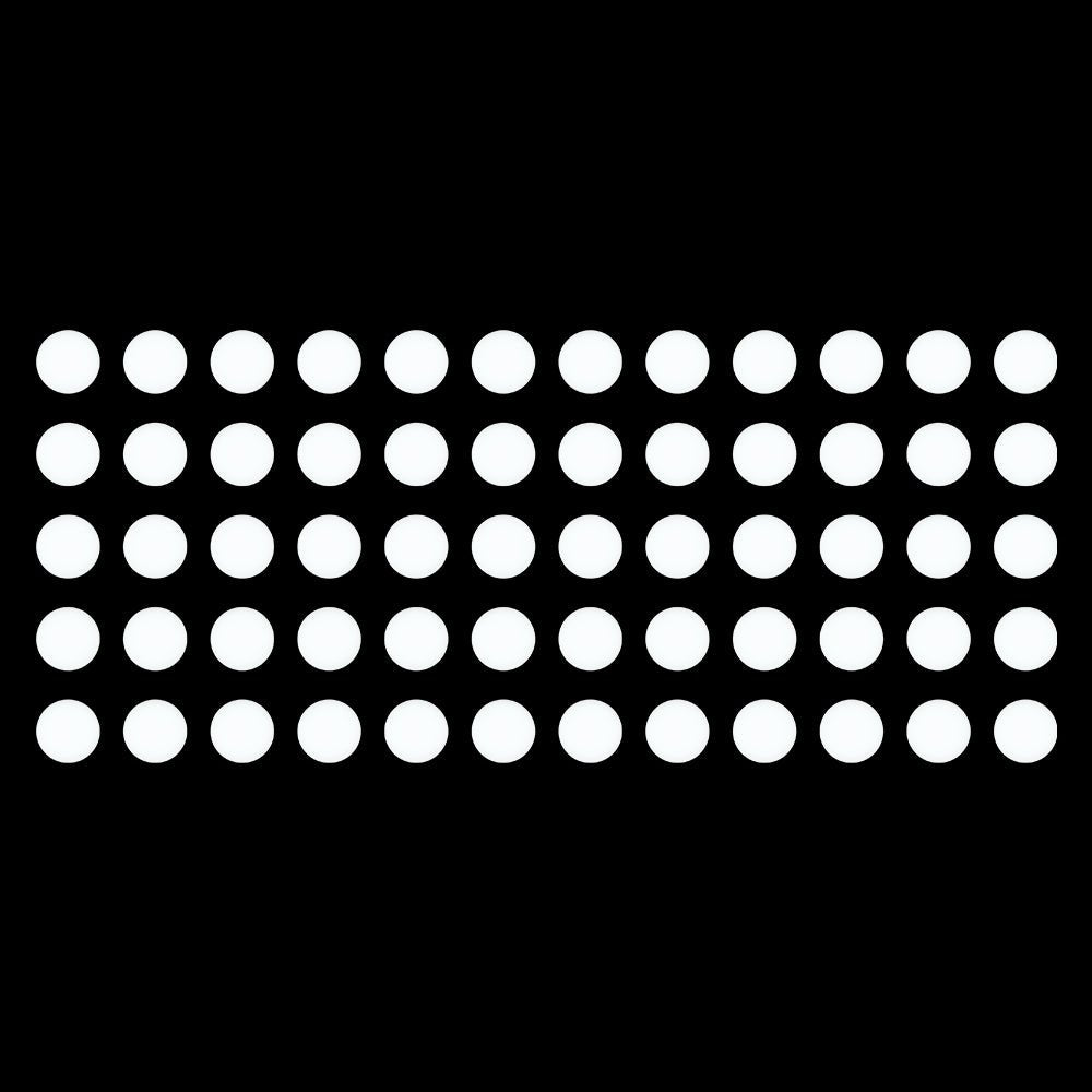 RAWM PTFE Round Dot Mouse Skates for RAWM ES21PRO/ER21PRO/Leviathan V4 - 60PCS/Pack - RAWM GAMING