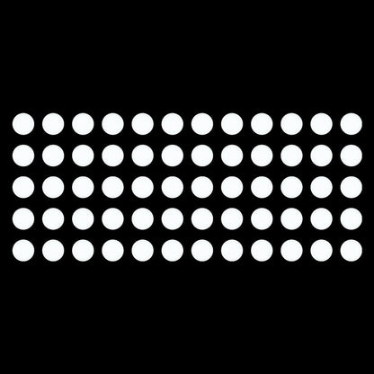 RAWM PTFE Round Dot Mouse Skates for RAWM ES21PRO/ER21PRO/Leviathan V4 - 60PCS/Pack - RAWM GAMING