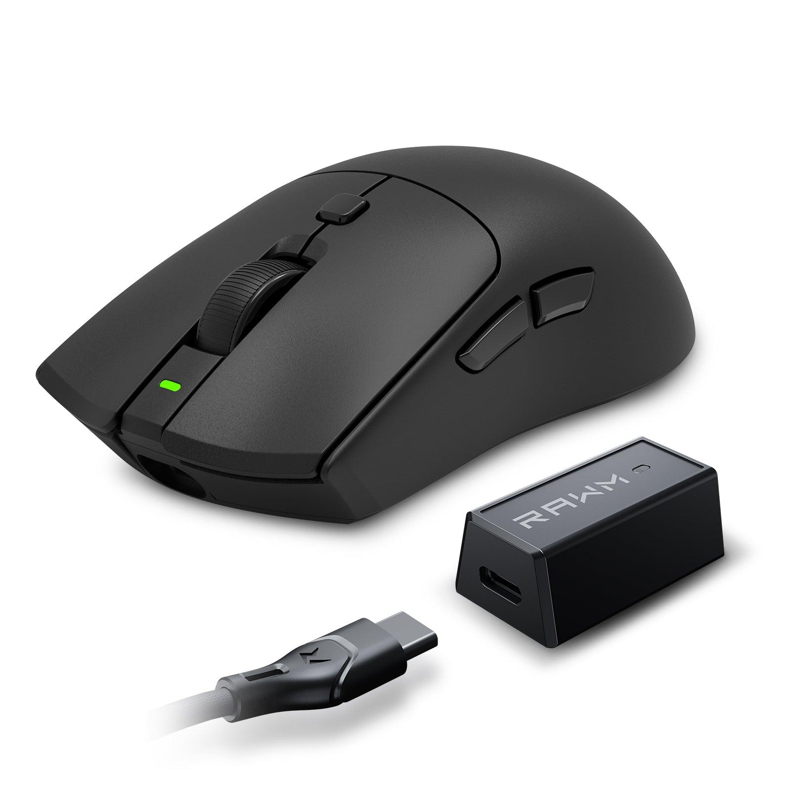 RAWM SH01 8K Wireless Best Gaming Mouse for Beginners Kids Lightweight - RAWM GAMING