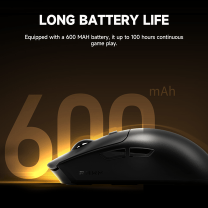 RAWM SH01S 1K Wireless Best Gaming Mouse PAW3395+Panchip Lightweight - RAWM GAMING